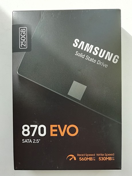 SSD Samsung 870 evo 250ГБ