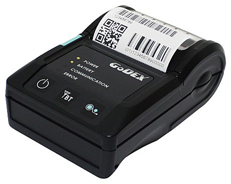 Принтер этикеток GoDEX MX30 (мобильный)