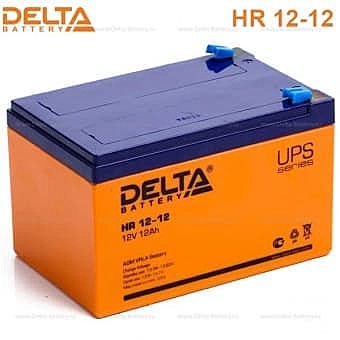Батареи АКБ delta HR 12-12(12v,12Ah)
