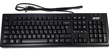 Клавиатура DKUSB1B0E5 black