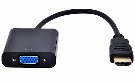 Переходник HDMI 1.4 - VGA, 19M/DB15F BXP-A-HDMI-VGA-04