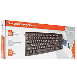 Клавиатура Keyboard Gembird KB-8320U-BL черный {USB, 104 клавиши}