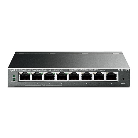 Коммутатор TP-Link TL-SG108PE 8G 4PoE+ 64W управляемый